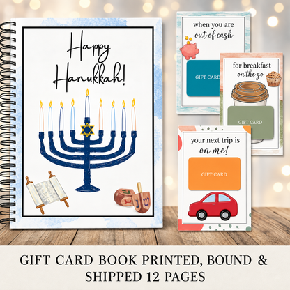 EightWishes™ Hanukkah Gift Card Book
